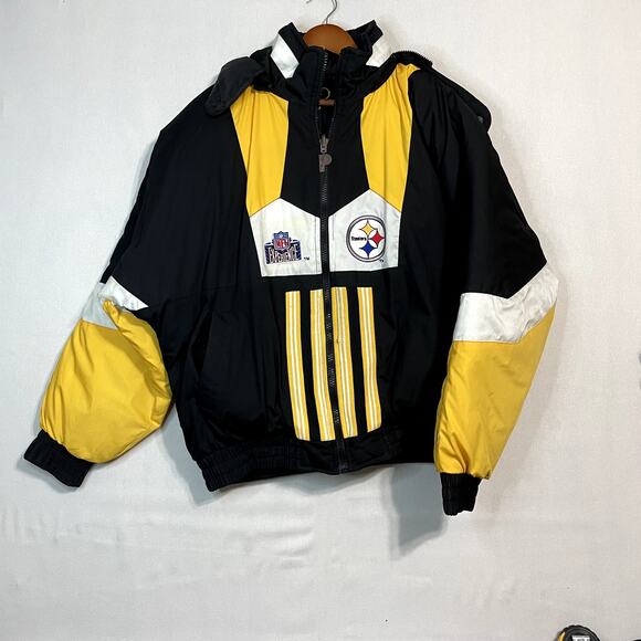 Pro Player NFL Experience Pittsburgh Steelers Reversible Men's Jacket - Size L - Picture 2 of 14